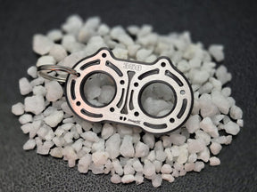 keychain - Schlüsselanhänger - Miniatur einer Kopfdichtung für Yamaha Banshee YFZ 350 - DisagrEE Germany