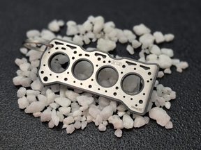 keychain - Schlüsselanhänger - Miniatur einer Kopfdichtung für Suzuki G13 - DisagrEE Germany