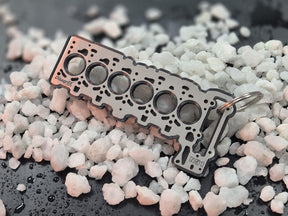 keychain - Schlüsselanhänger - Miniatur einer Kopfdichtung für BMW N51 - DisagrEE Germany