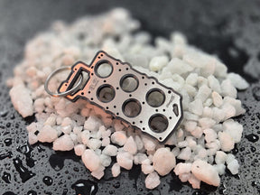 keychain - Schlüsselanhänger - Miniatur einer Kopfdichtung für VAG VR6 2,8/3,2 24V - DisagrEE Germany