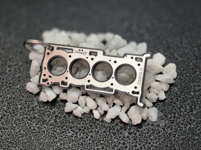 keychain - Schlüsselanhänger - Miniatur einer Kopfdichtung für Hyundai Theta II 2.0 - DisagrEE Germany