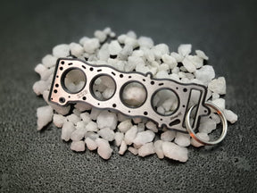 keychain - Schlüsselanhänger - Miniatur einer Kopfdichtung für Toyota 22R / 22R-E - DisagrEE Germany