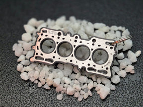 keychain - Schlüsselanhänger - Miniatur einer Kopfdichtung für Honda H22 / H23 - DisagrEE Germany