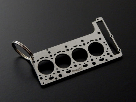 Miniatur einer Kopfdichtung für Mercedes OM651 - DisagrEE - keychain - Schlüsselanhänger