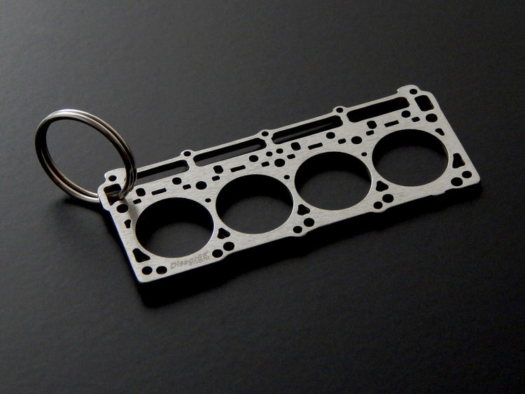 Miniatur einer Kopfdichtung für Dodge HEMI 6.2 (Hellcat/Demon) - DisagrEE - keychain - Schlüsselanhänger