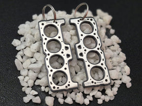 keychain - Schlüsselanhänger - Miniatur einer Kopfdichtung für Ford V8 Big Block 370 / 429 / 460 - DisagrEE Germany