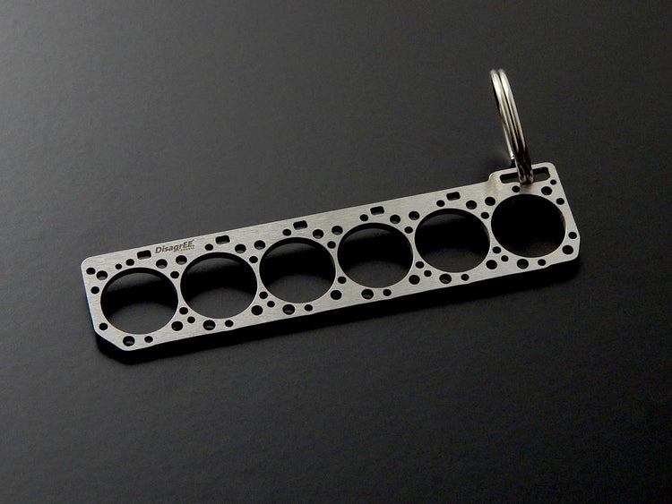 Miniatur einer Kopfdichtung für Caterpillar C15 - DisagrEE - keychain - Schlüsselanhänger