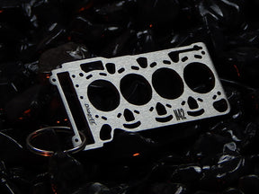 keychain - Schlüsselanhänger - Miniatur einer Kopfdichtung für BMW N42 - DisagrEE Germany