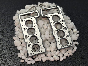 keychain - Schlüsselanhänger - Miniatur einer Kopfdichtung für VW/Audi 4,2 FSI V8 - DisagrEE Germany