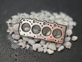 keychain - Schlüsselanhänger - Miniatur einer Kopfdichtung für Toyota 1KD / 2KD -FTV - DisagrEE Germany