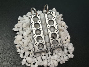 keychain - Schlüsselanhänger - Miniatur einer Kopfdichtung für Ford 6.8 V10 Modular Engine - DisagrEE Germany