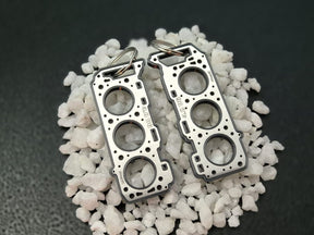 keychain - Schlüsselanhänger - Miniatur einer Kopfdichtung für Ford 4.0 V6 SOHC Cologne - DisagrEE Germany