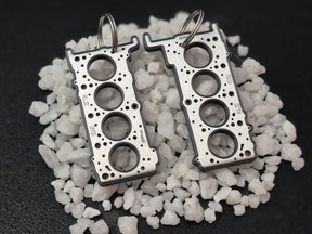 keychain - Schlüsselanhänger - Miniatur einer Kopfdichtung für VW/Audi 4.2 V8 40V - DisagrEE Germany
