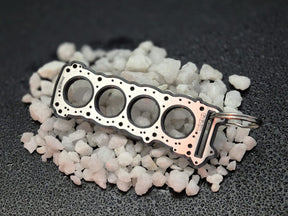 keychain - Schlüsselanhänger - Miniatur einer Kopfdichtung für Suzuki Hayabusa Gen 1 - DisagrEE Germany