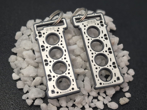 keychain - Schlüsselanhänger - Miniatur einer Kopfdichtung für BMW S63 - DisagrEE Germany