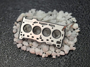 keychain - Schlüsselanhänger - Miniatur einer Kopfdichtung für VAG 1.2 / 1.4 TSI (EA211) - DisagrEE Germany