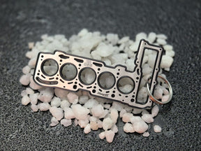 keychain - Schlüsselanhänger - Miniatur einer Kopfdichtung für VAG 2,5 TFSI (EA855) - DisagrEE Germany