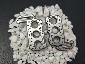 keychain - Schlüsselanhänger - Miniatur einer Kopfdichtung für Porsche M96 / M97 - DisagrEE Germany