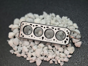 keychain - Schlüsselanhänger - Miniatur einer Kopfdichtung für Ford YB Cosworth - DisagrEE Germany