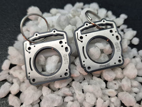 keychain - Schlüsselanhänger - Miniatur einer Kopfdichtung für KTM LC8 1190 1290 - DisagrEE Germany
