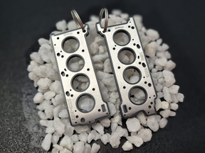 keychain - Schlüsselanhänger - Miniatur einer Kopfdichtung für Toyota 2UR-GSE - DisagrEE Germany