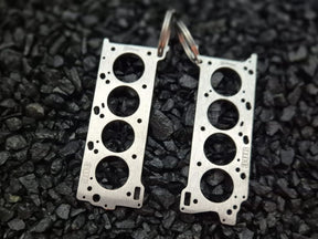 keychain - Schlüsselanhänger - Miniatur einer Kopfdichtung für Toyota 3UR-FE - DisagrEE Germany