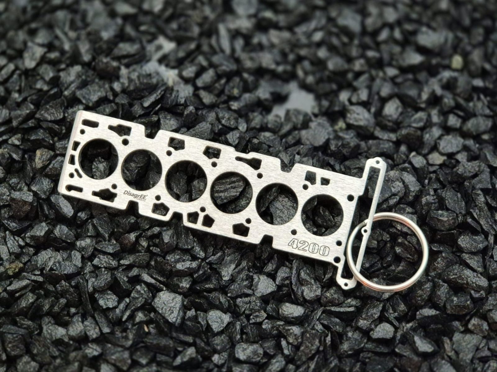 Vortec 4200 LL8 Keychain – GM Atlas Inline-6 Head Gasket Mini Vortec 4200 LL8 Keychain – GM Atlas Inline-6 Head Gasket Mini