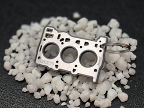 keychain - Schlüsselanhänger - Miniatur einer Kopfdichtung für VAG 1.0 TSI (EA211) - DisagrEE Germany