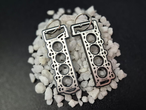 keychain - Schlüsselanhänger - Miniatur einer Kopfdichtung für Mercedes M176 4.0 V8 - DisagrEE Germany
