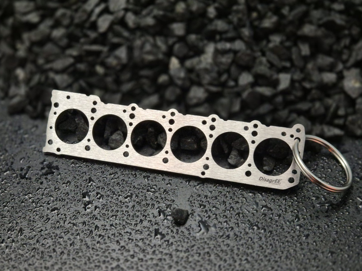 Miniatur einer Kopfdichtung für Mercedes M103 DisagrEE