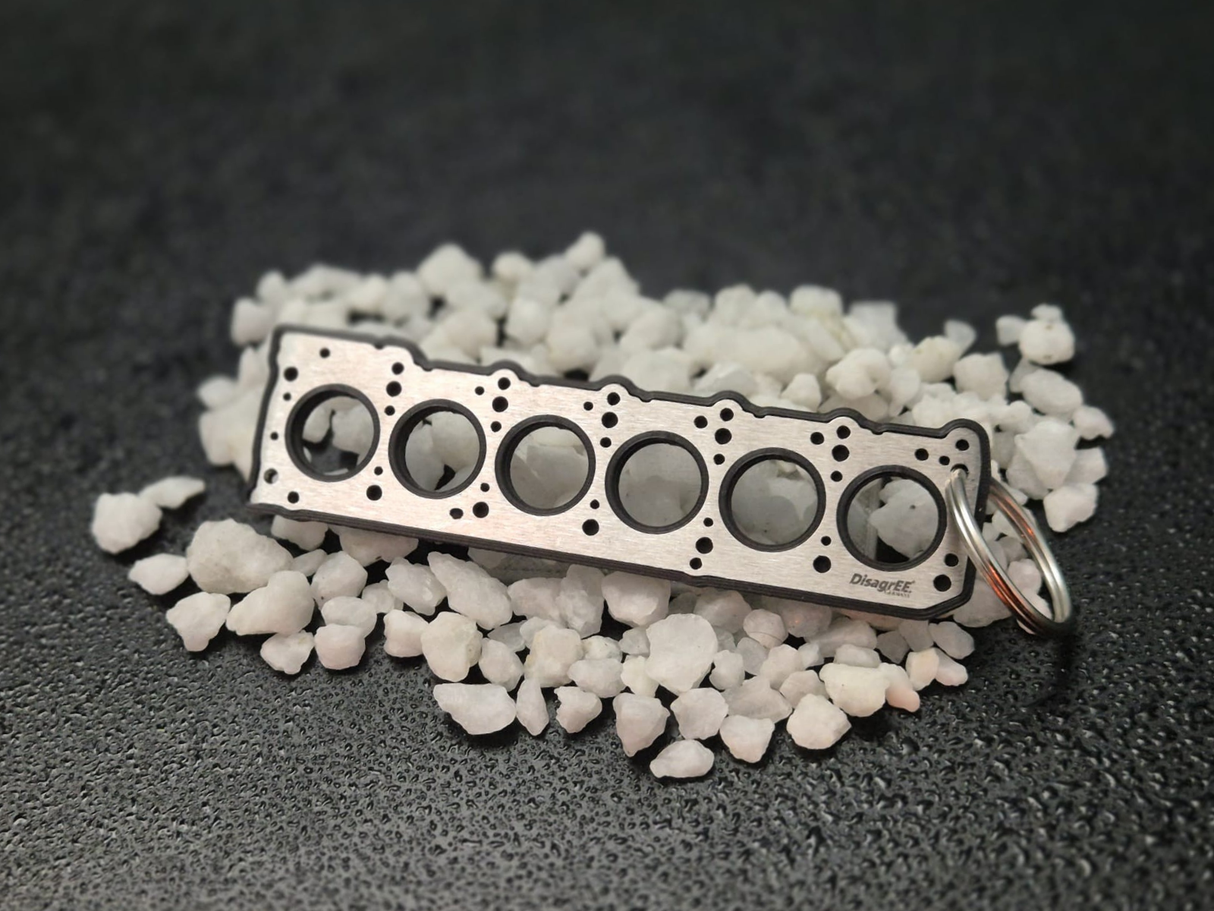 Miniatur einer Kopfdichtung für Mercedes M103 DisagrEE