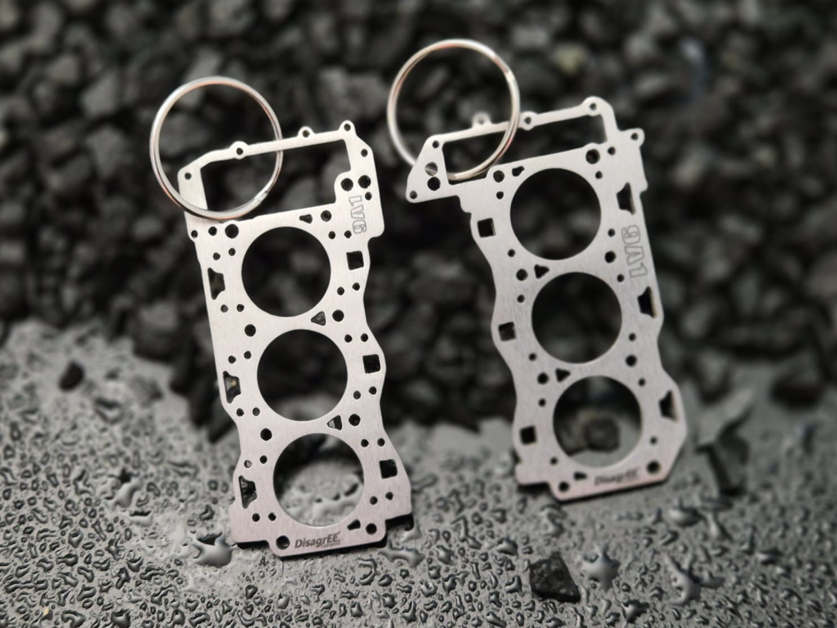 Miniatur einer Kopfdichtung für Porsche 9A1 DisagrEE