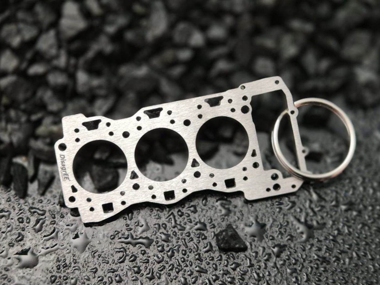 Miniatur einer Kopfdichtung für Porsche 9A2 evo DisagrEE