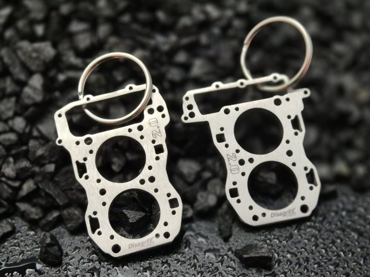 Miniatur einer Kopfdichtung für Porsche 9A2 4 Zylinder Boxer 2.0 / 2.5 DisagrEE