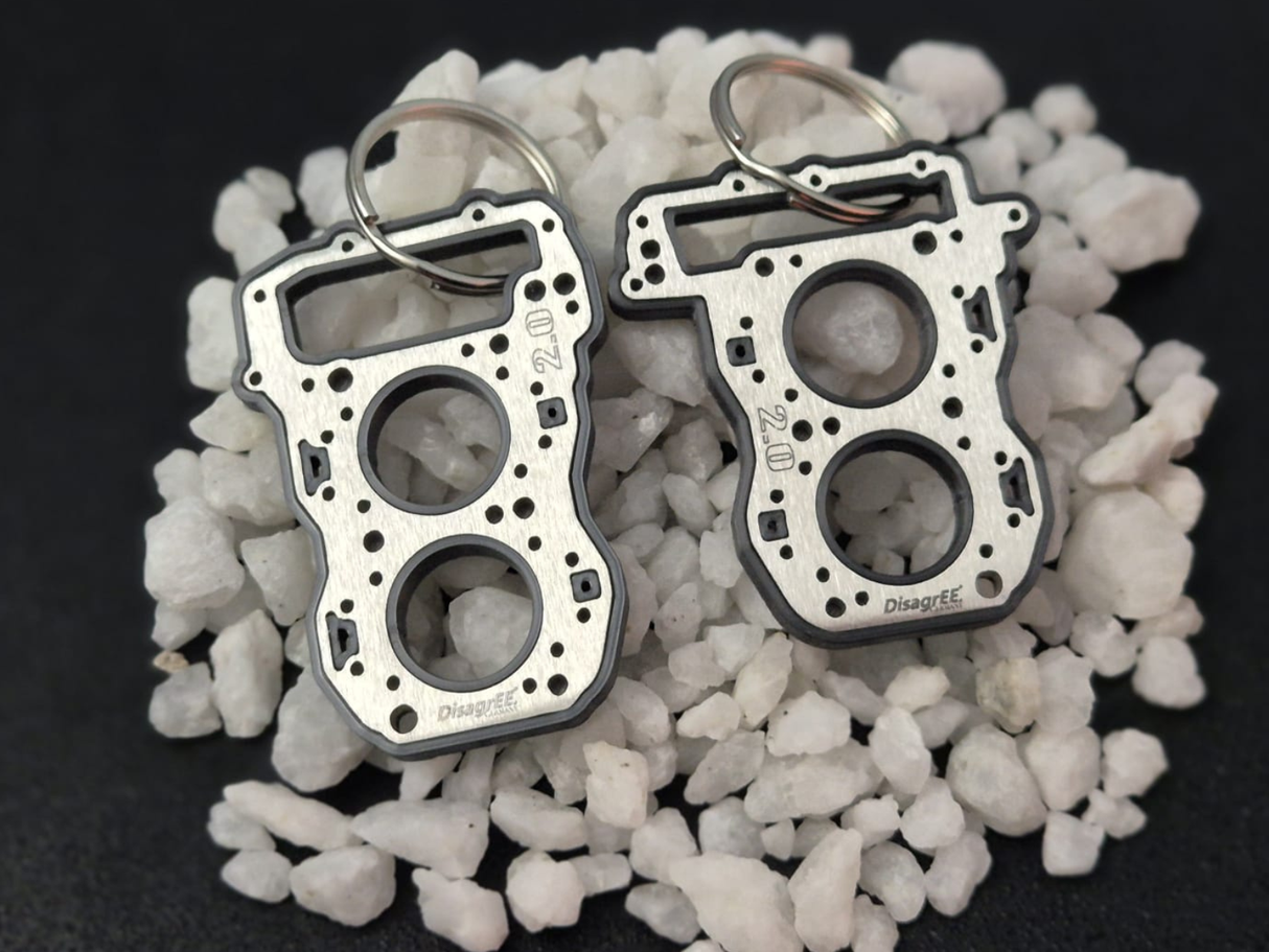 Miniatur einer Kopfdichtung für Porsche 9A2 4 Zylinder Boxer 2.0 / 2.5 DisagrEE