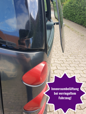 Heckklappenaufsteller für Smart ForTwo 450 - Heckfenster Belüftung DisagrEE