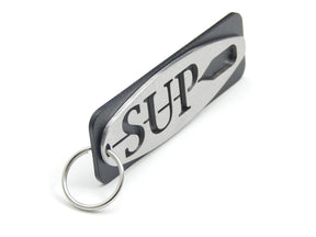 keychain - Schlüsselanhänger - SUP Edelstahl / Aluminium - DisagrEE Germany