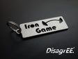 Iron Game - DisagrEE - keychain - Schlüsselanhänger