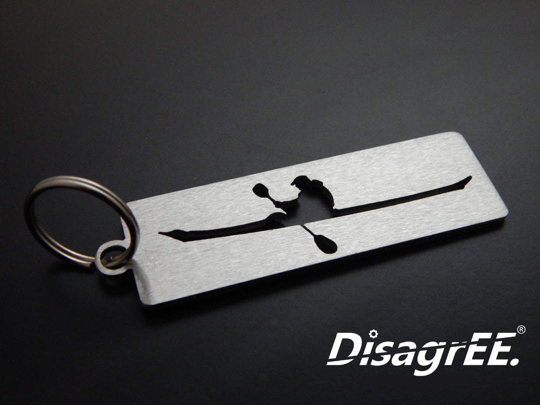Kajak - DisagrEE - keychain - Schlüsselanhänger