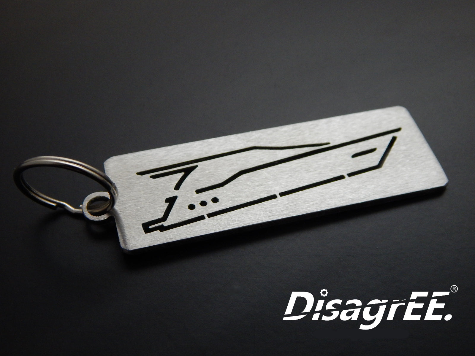 Yacht - DisagrEE - keychain - Schlüsselanhänger