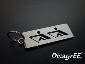 keychain - Schlüsselanhänger - Rudern - DisagrEE Germany