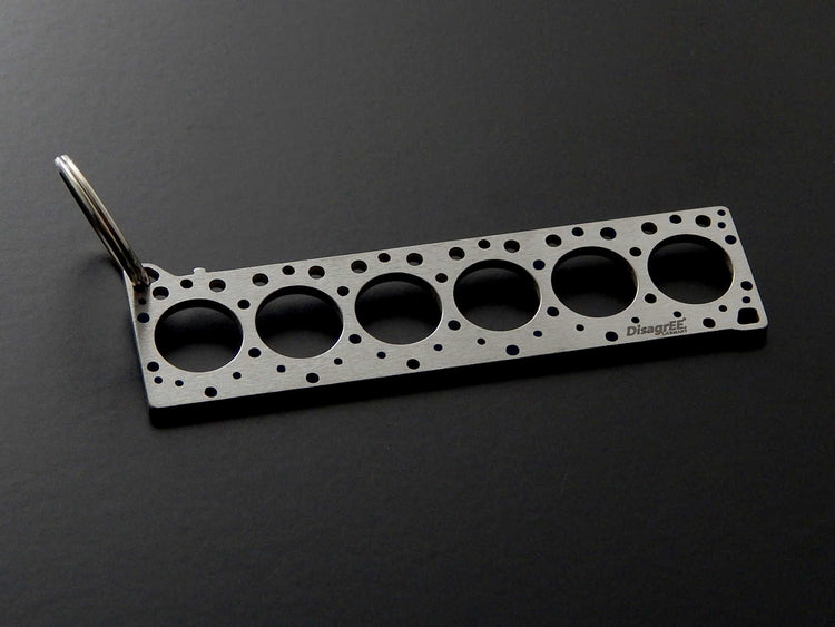 Miniatur einer Kopfdichtung für Cummins ISX - DisagrEE - keychain - Schlüsselanhänger