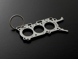 Miniatur einer Kopfdichtung für Ford "Cyclone" 3,5 / 3,7 V6 - DisagrEE - keychain - Schlüsselanhänger