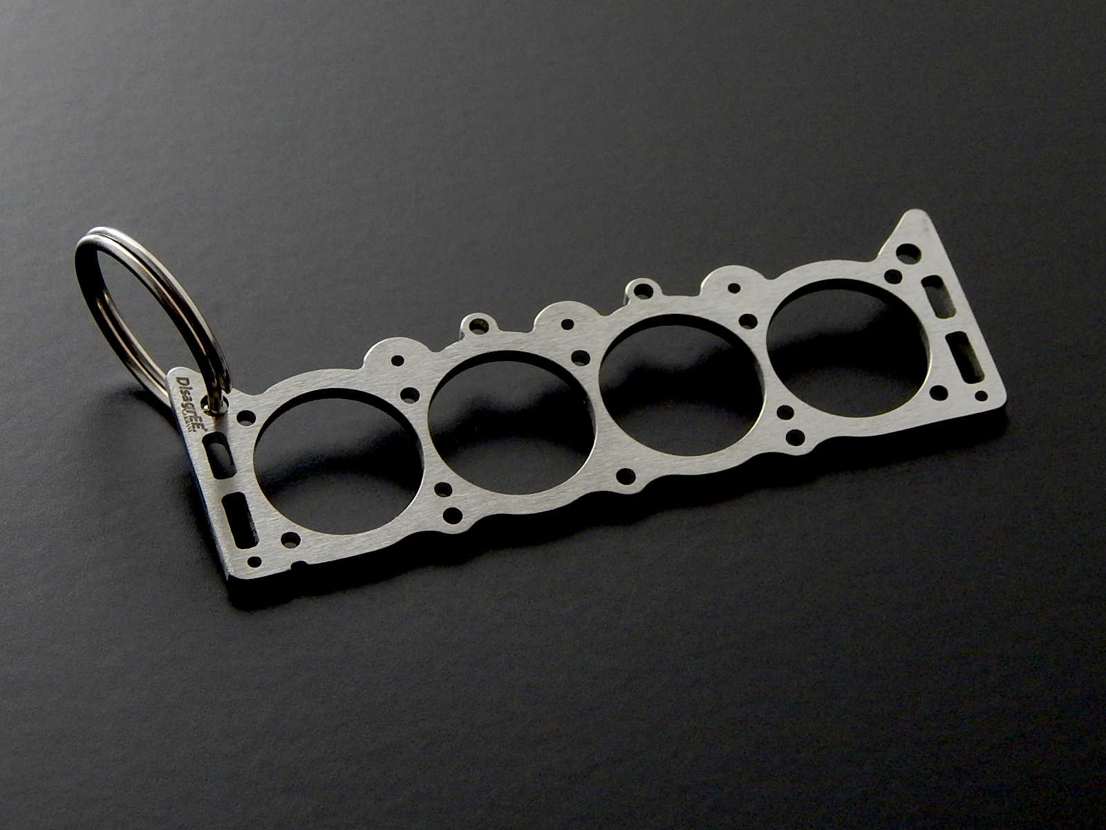 Miniatur einer Kopfdichtung für Holden V8 - DisagrEE - keychain - Schlüsselanhänger