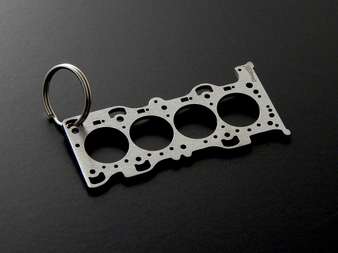 Miniatur einer Kopfdichtung für Ford Ecoboost 2,0 - DisagrEE - keychain - Schlüsselanhänger