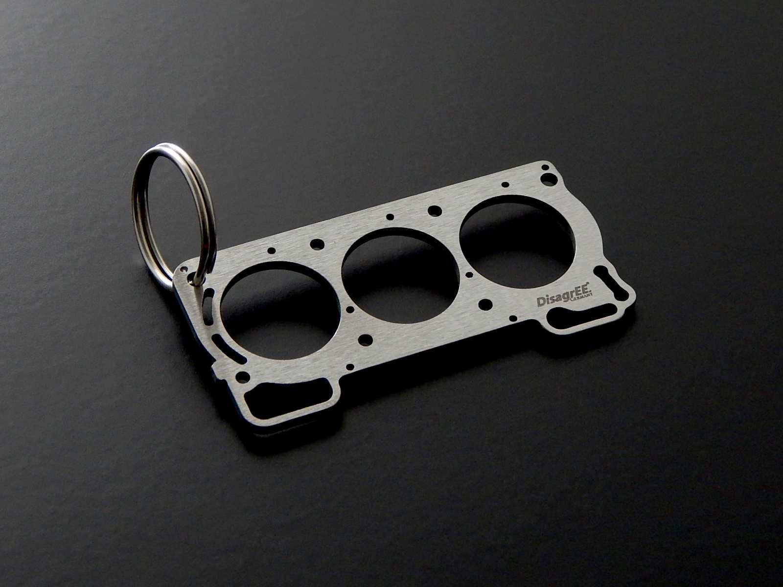Miniatur einer Kopfdichtung für Subaru EZ30 - DisagrEE - keychain - Schlüsselanhänger