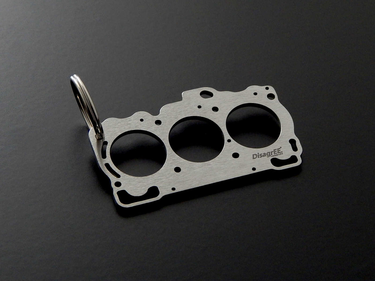 Miniatur einer Kopfdichtung für Subaru EZ30 - DisagrEE - keychain - Schlüsselanhänger