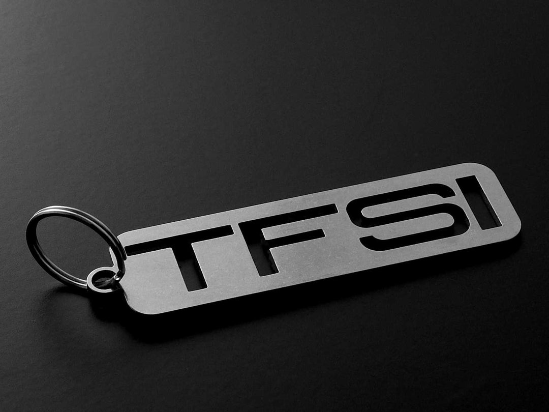 TFSI VW Keychain Stainless Steel brushed – DisagrEE
