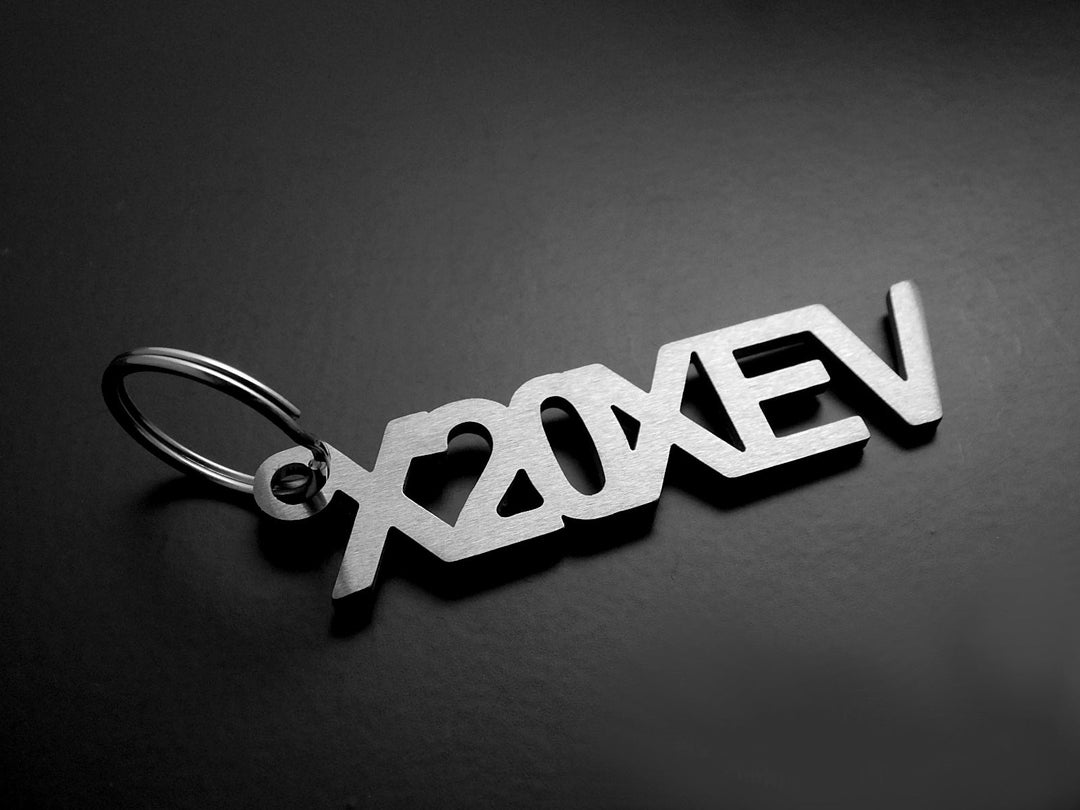 X20XEV Opel Keychain Stainless Steel brushed – DisagrEE
