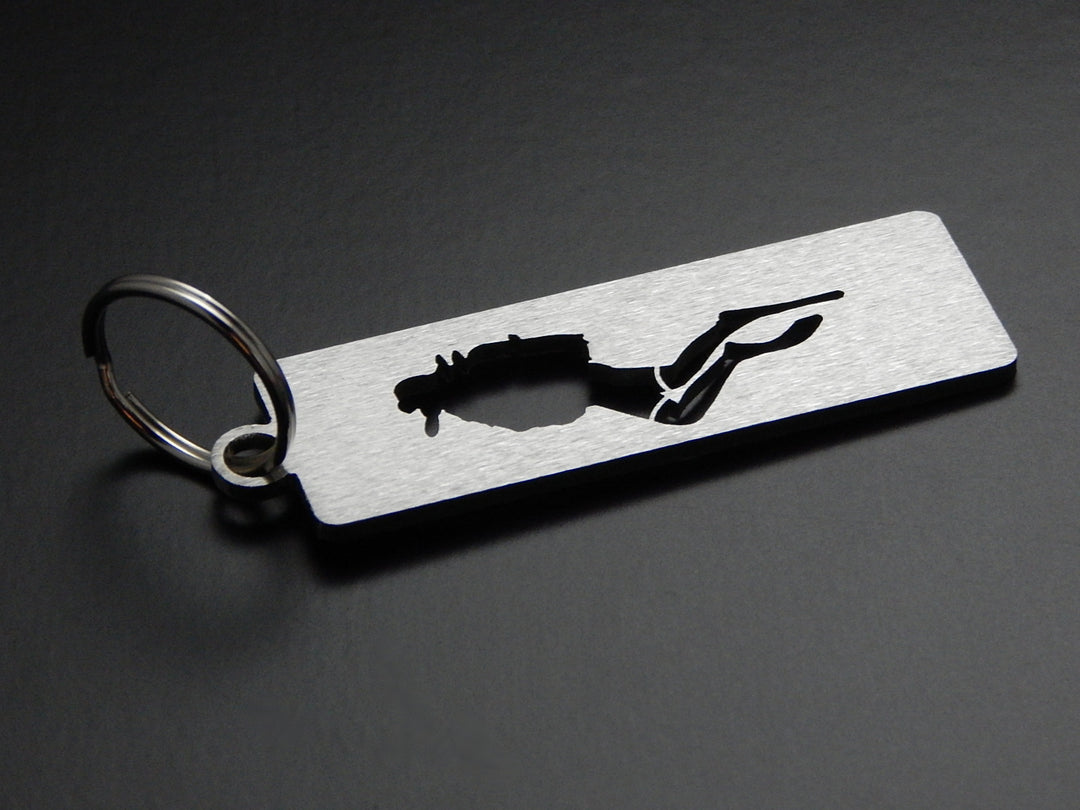 Taucher - DisagrEE - keychain - Schlüsselanhänger